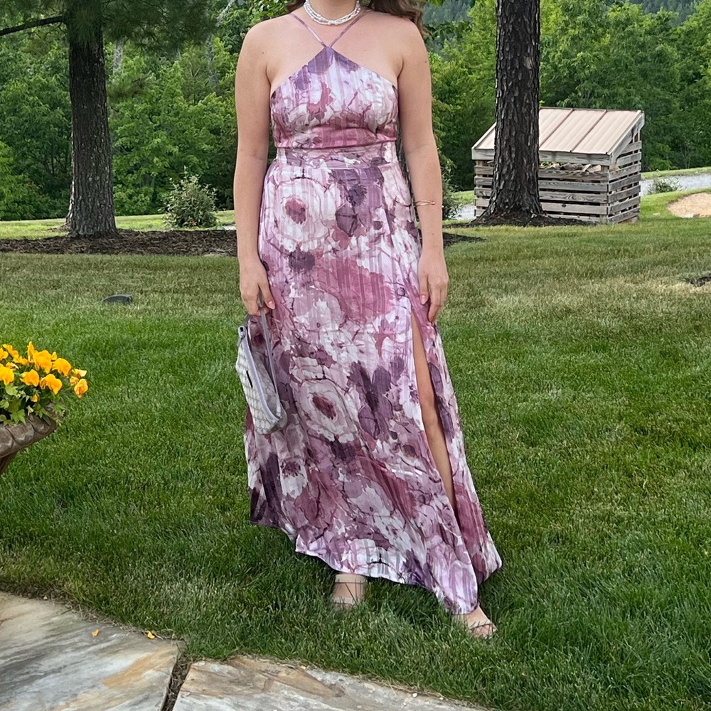 Lulus Maxi floral dress